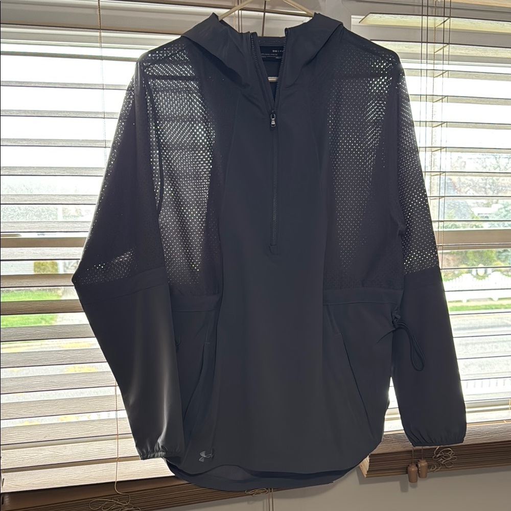 Under Armour Black Mesh Hoodie